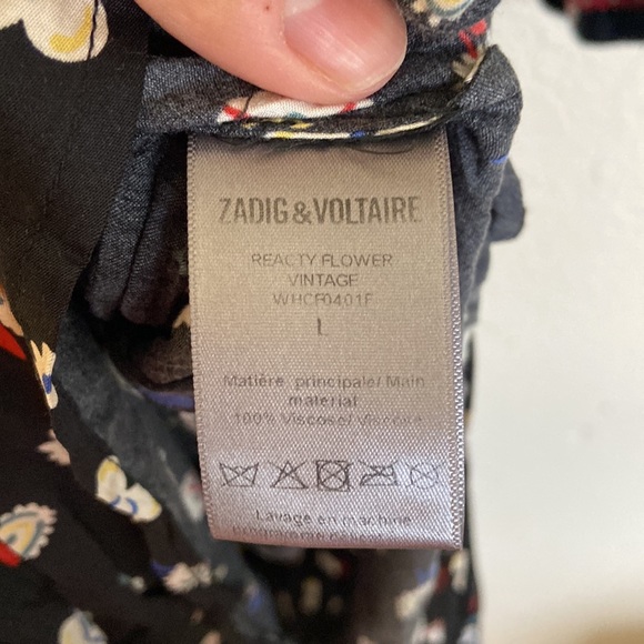 Zadig and Voltaire Reacty Flower vintage dress - Picture 10 of 14